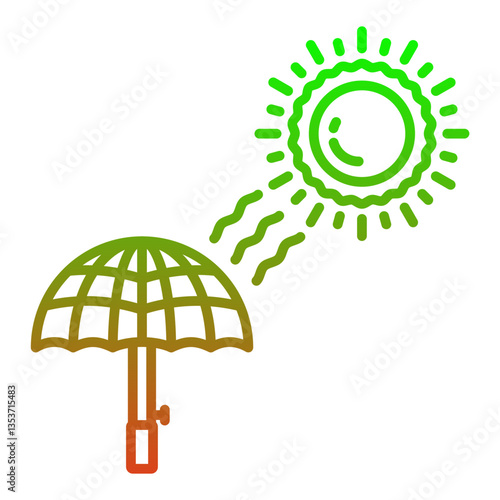 UV protection Icon