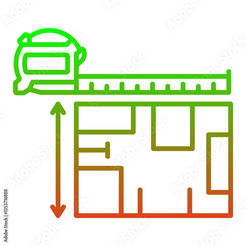 Measuring tool Icon