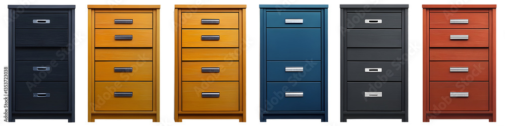 File cabinet isolated on transparent background, PNG File cabinet isolated on transparent background, PNG
