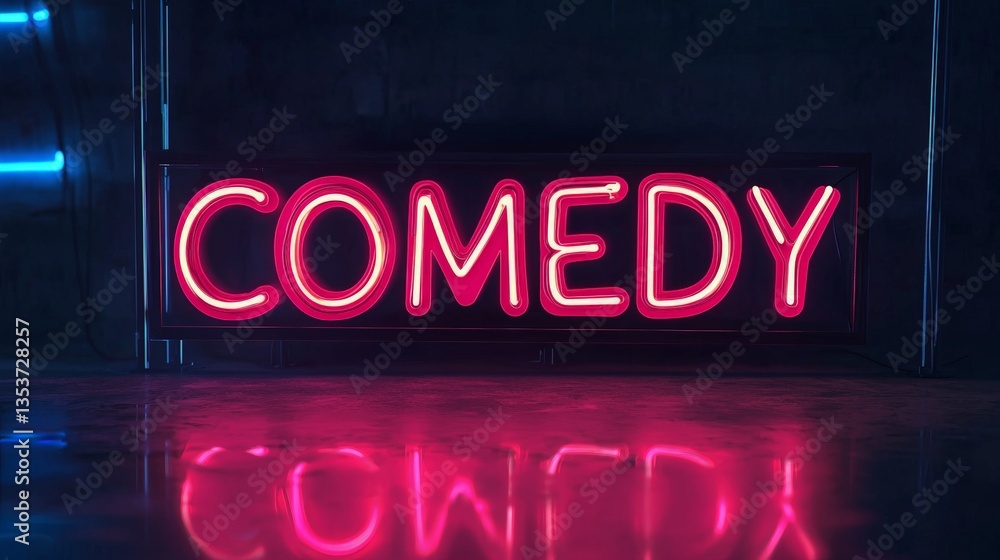 Obraz premium neon text 