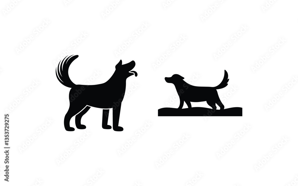 dog with bone dog with bone