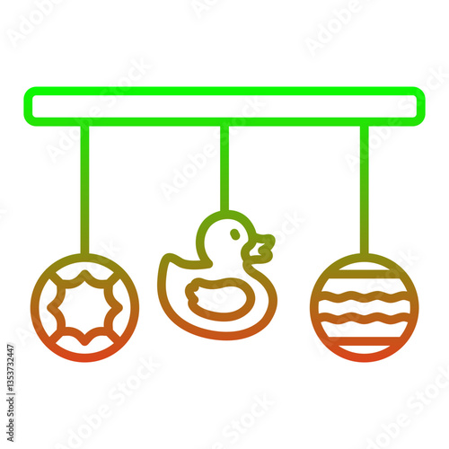 Baby crib Icon