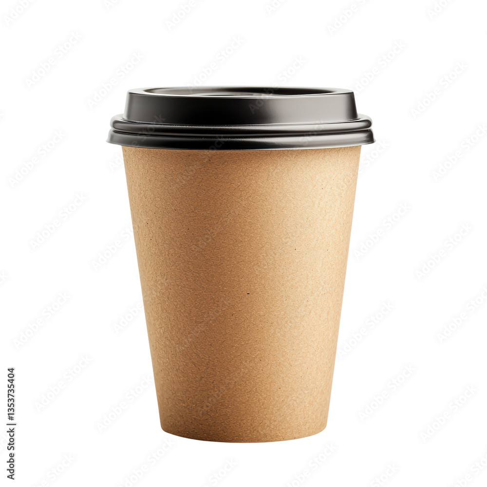 Eco-friendly coffee cup on a black background Eco-friendly coffee cup on a black background