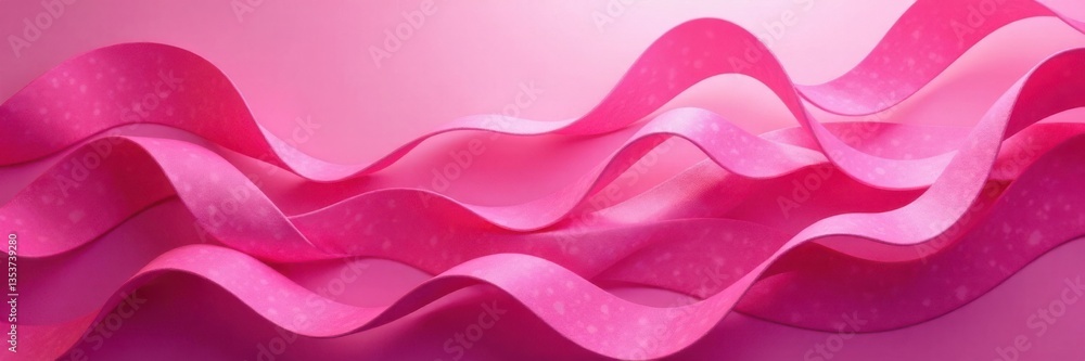 Abstract pattern of swirling ribbons in shades of pink , sweeping, clouds Abstract pattern of swirling ribbons in shades of pink , sweeping, clouds