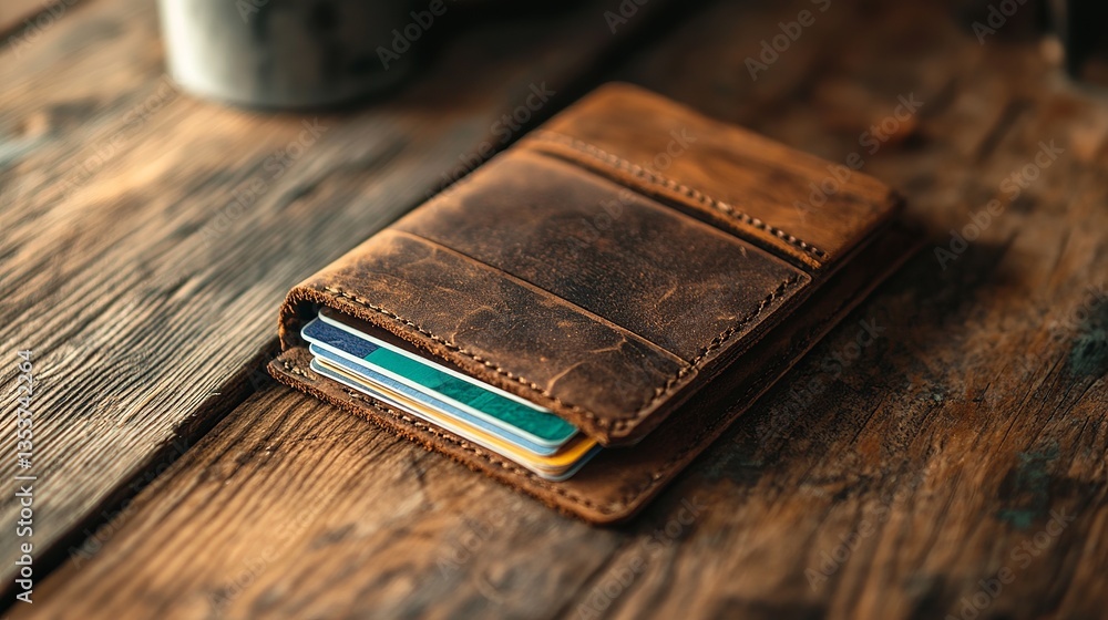 Distressed Leather Wallet with Cards – A Timeless Blend of Style & Function Distressed Leather Wallet with Cards – A Timeless Blend of Style & Function