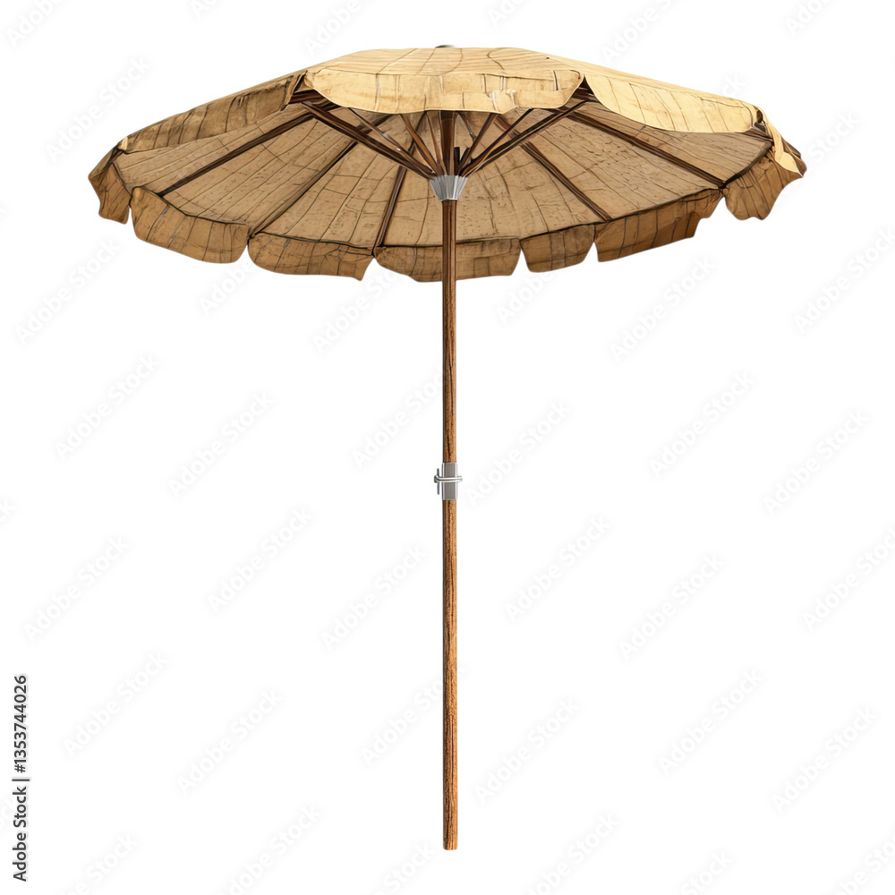 Beach umbrella isolated on tranparent background Beach umbrella isolated on tranparent background