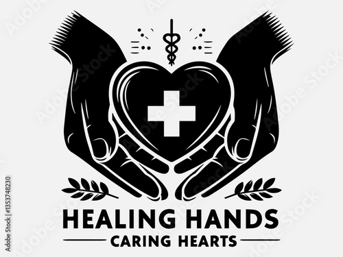 National Nurses Day Silhouette Vector Illustration