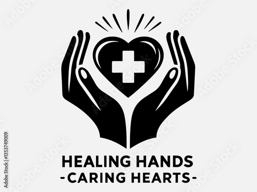 National Nurses Day Silhouette Vector Illustration