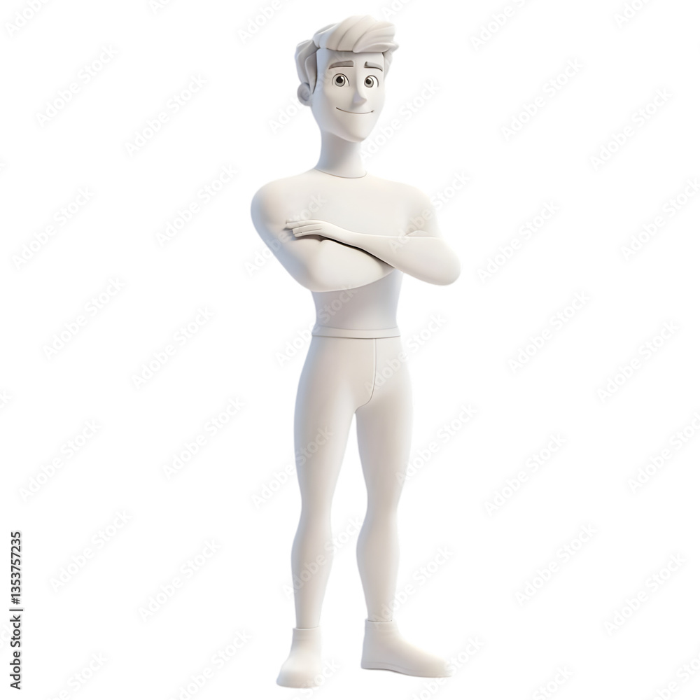 Full Body Portrait Of A White Boy Character Full Body Portrait Of A White Boy Character
