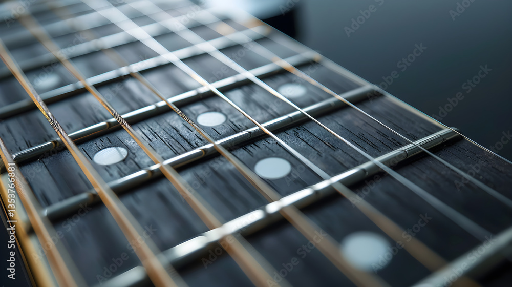 Educational Display of Various Guitar Chords with Detailed Finger Placement Educational Display of Various Guitar Chords with Detailed Finger Placement