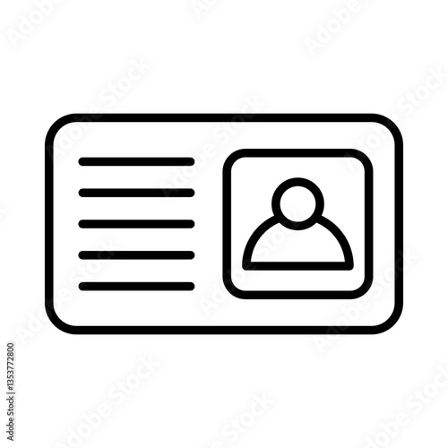 Visitor Card Icon