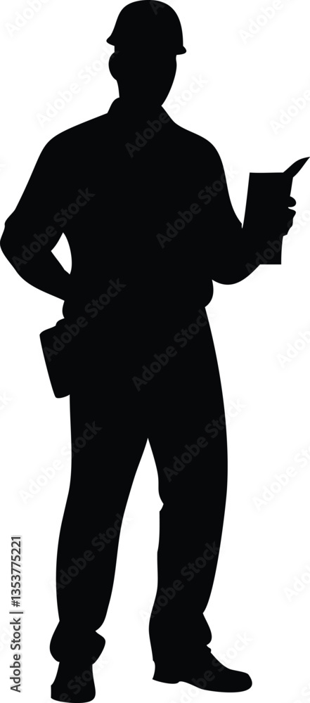 worker silhouette illustration black and white worker silhouette illustration black and white