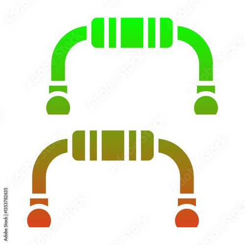 Pushup bars Icon
