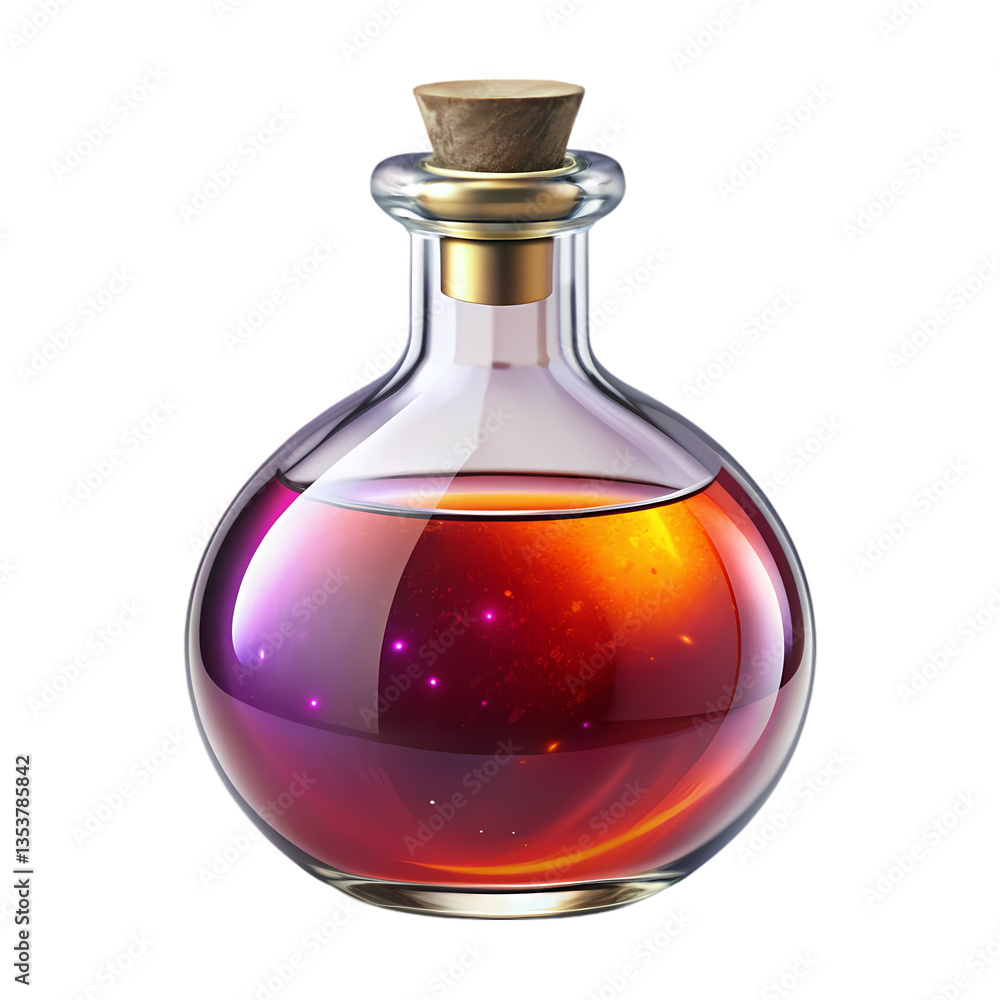 Potion Bottle: Fantasy Elixir Potion Bottle: Fantasy Elixir