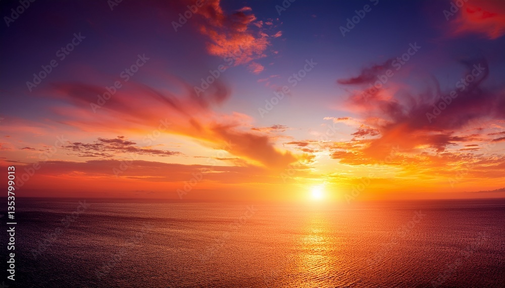 Fototapeta premium abstract sunset background