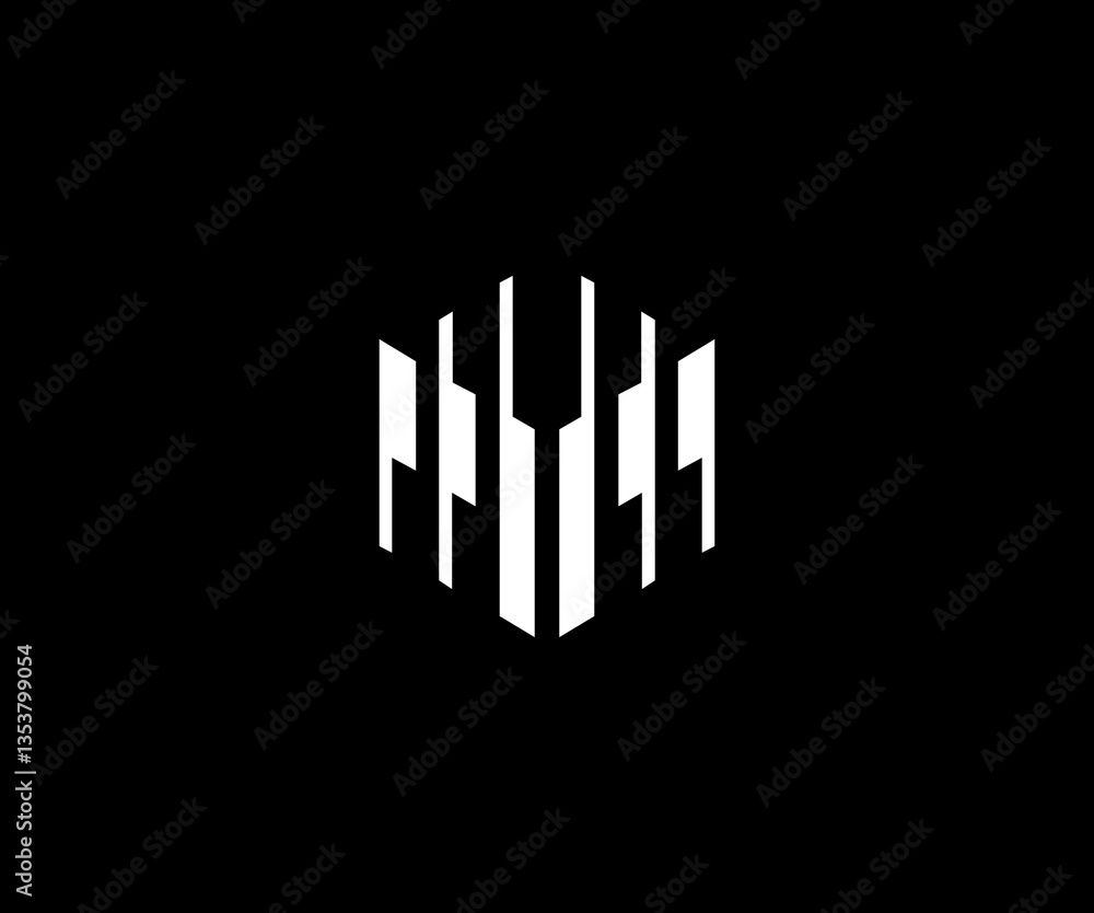 T letter cube line art fresh logo T letter cube line art fresh logo