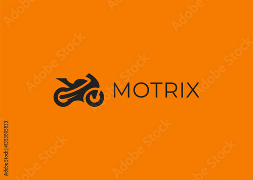 Minimalist Motorcycle Logo – A sleek and simple motorcycle outline, representing speed, adventure, and freedom.