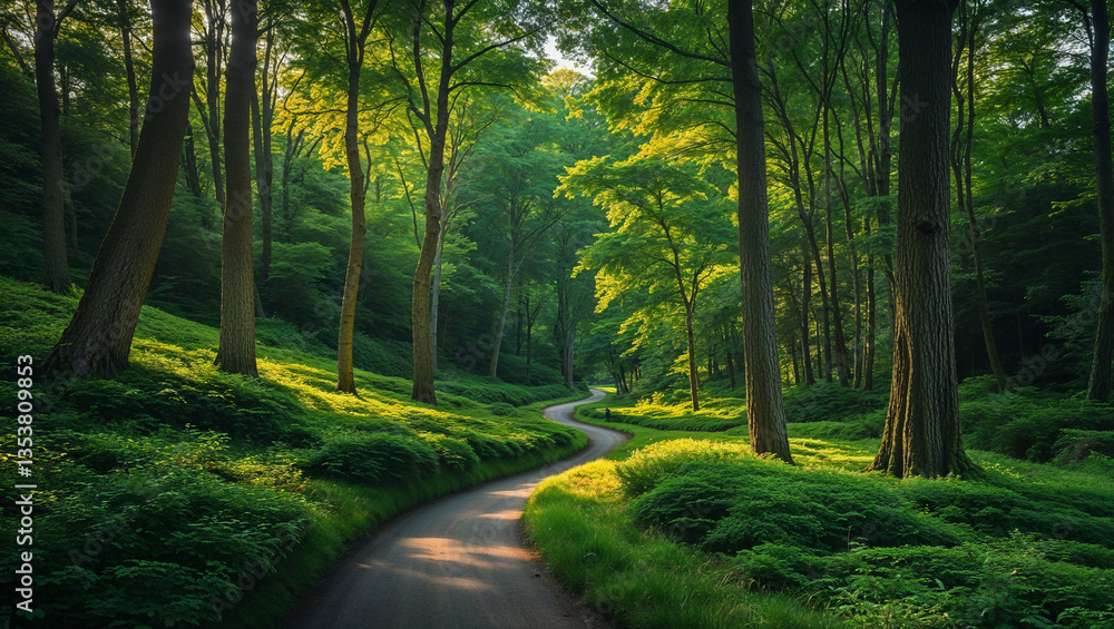 Fototapeta premium path in the forest