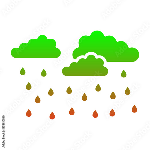 Heavy rain Icon