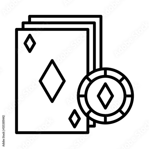 Poker Chip Icon