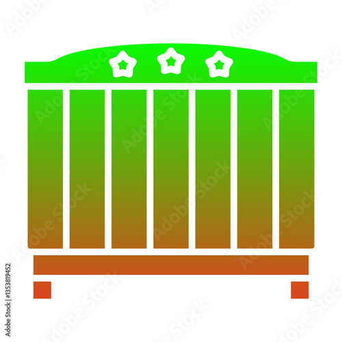 Baby crib Icon