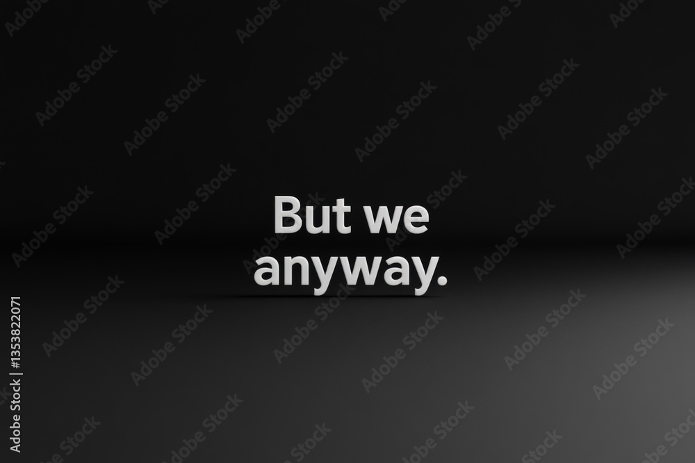 White text on black background White text on black background
