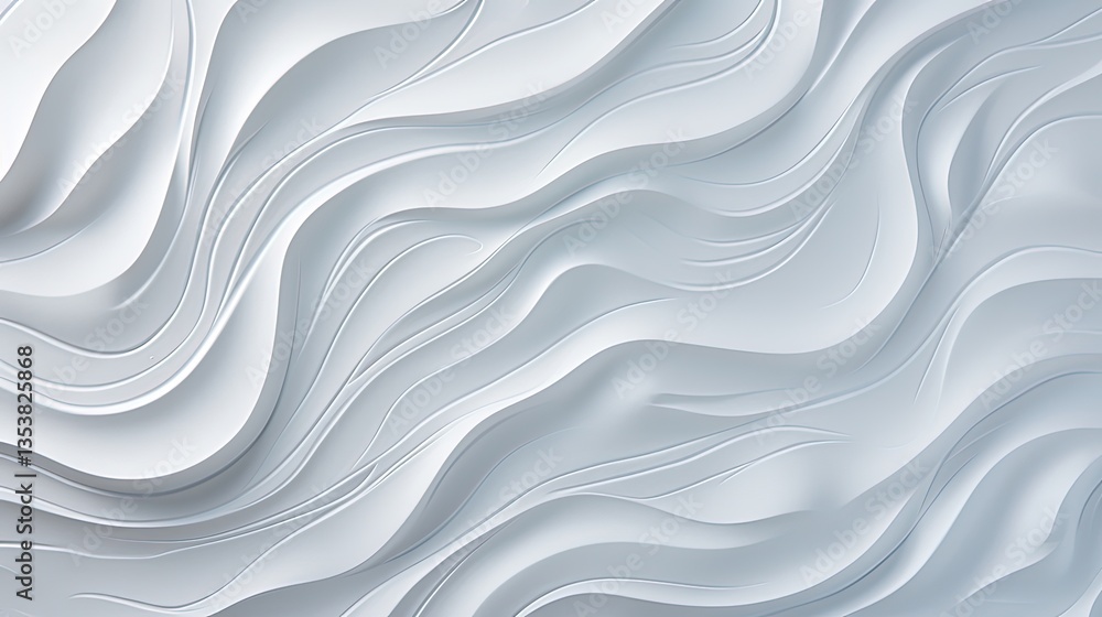 Obraz premium Abstract White Background Featuring Smooth and Neutral Tones