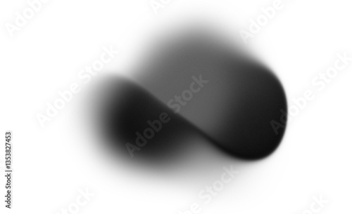 Grainy gradient White black gray ,noise texture poster banner cover design.