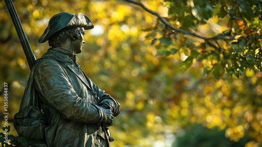 Fototapeta premium Minuteman statue