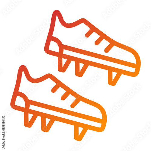 Cleats Icon Style