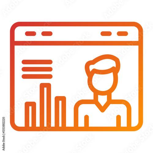 Page Visitors Icon Style