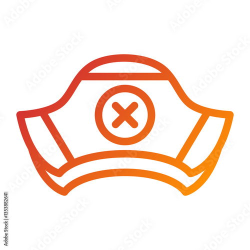 Pirate Cap Icon Style