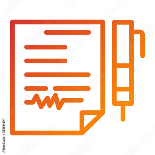 Oil Contract Icon Style