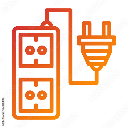 Power Strip Icon Style