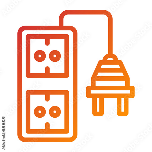Extension Cord Icon Style
