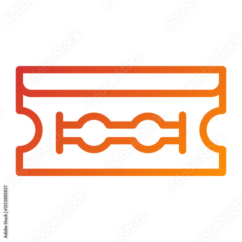 Razor Blade Icon Style