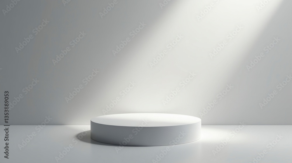 Gray 3D rendering of a podium with abstract figures
Gray 3D rendering of a podium with abstract figures