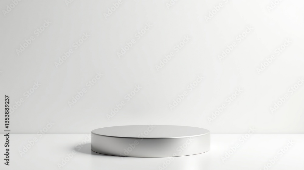 Gray 3D rendering of a podium with abstract figures
Gray 3D rendering of a podium with abstract figures