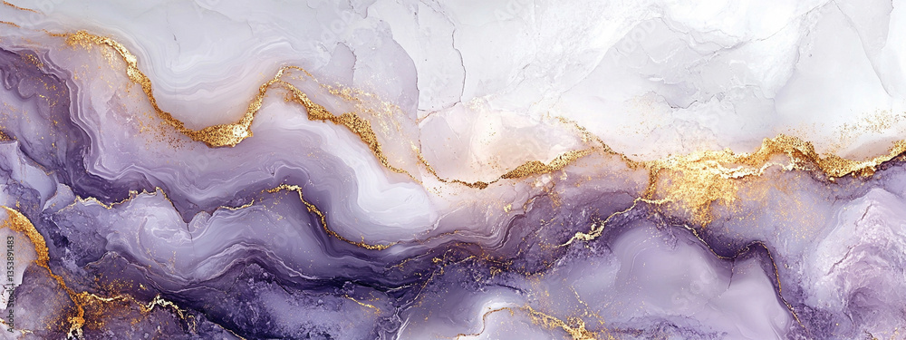 Fototapeta premium Tekstura marmuru w fioletowym odcieniu, tło dla projektu generative ai