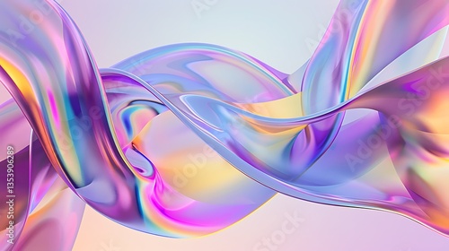 Wallpaper Mural 3d abstract modern wave liquid desktop background wallpaper banner Torontodigital.ca