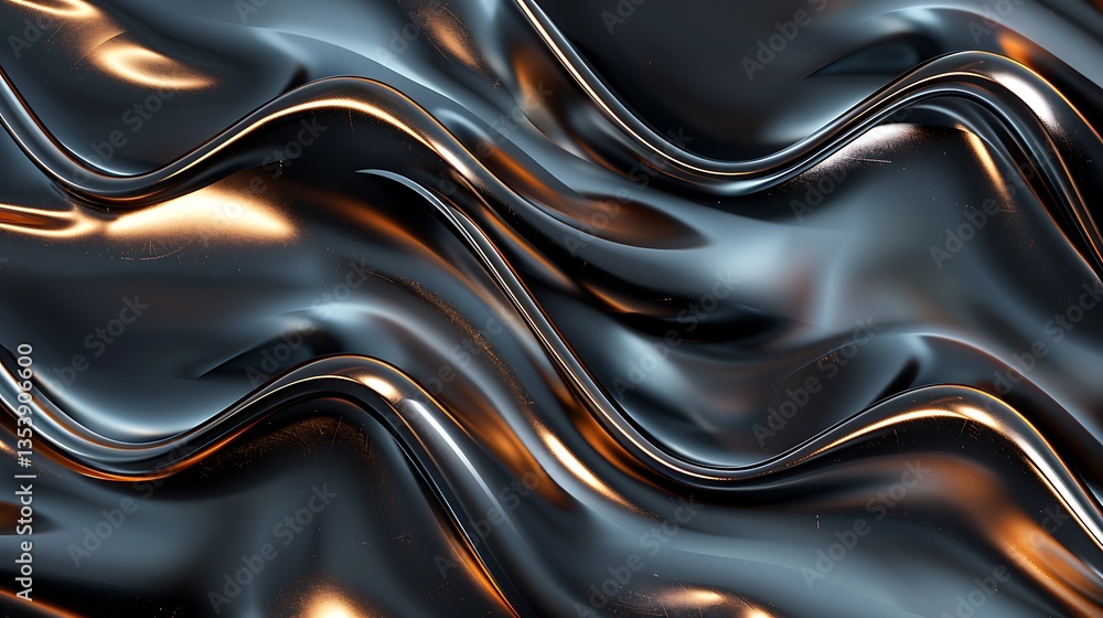 3d abstract modern wave liquid desktop background wallpaper banner 3d abstract modern wave liquid desktop background wallpaper banner