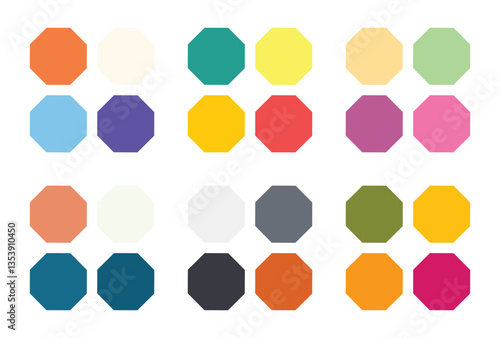 Free Download Abstract color palette Color swatches	 - GFXLoad