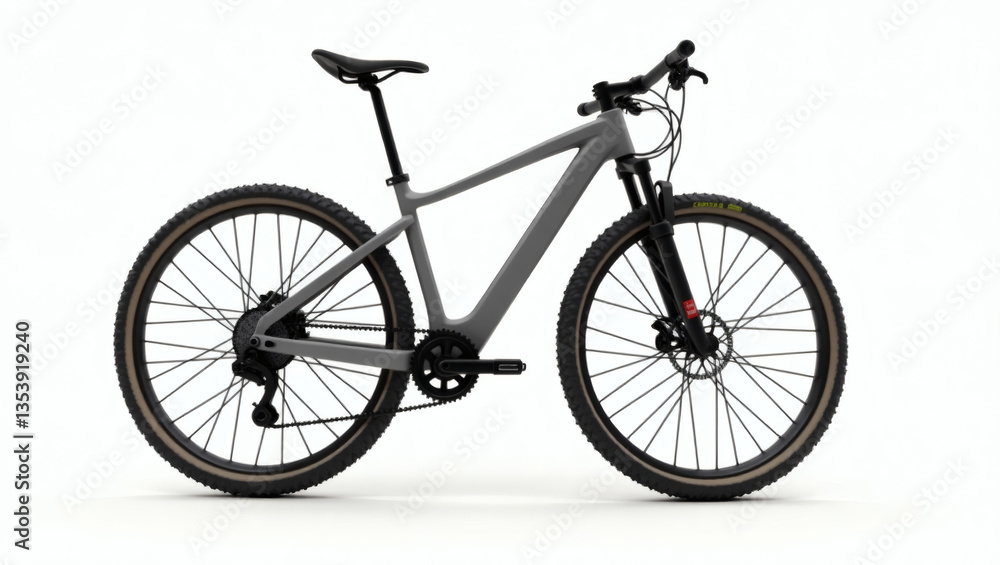 Fototapeta premium Modern Full-Suspension Mountain Bike