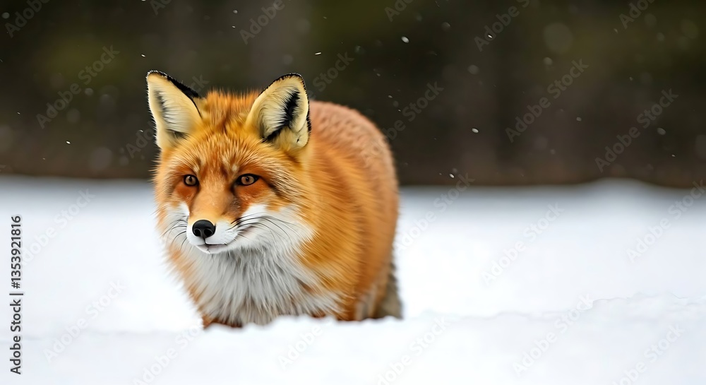 Fototapeta premium Red fox vulpes