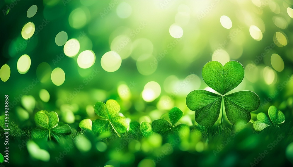 st patrick s day abstract background st patrick s day inexperienced background clover leaf bokeh lights defocused for st patrick s day birthday party layout background st patrick s day abstract background st patrick s day inexperienced background clover leaf bokeh lights defocused for st patrick s day birthday party layout background