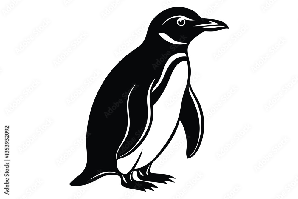Fototapeta premium Penguin Icon vector Illustration