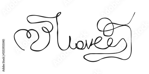 Hand drawn Signature isolated transparent background. Elegant love swirl twirl Signature template design. Autograph vector illustration. EPS 10