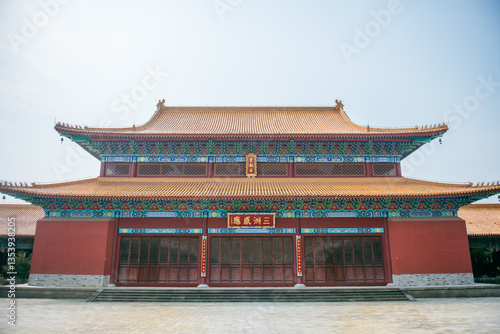 Photography chinese temple in china