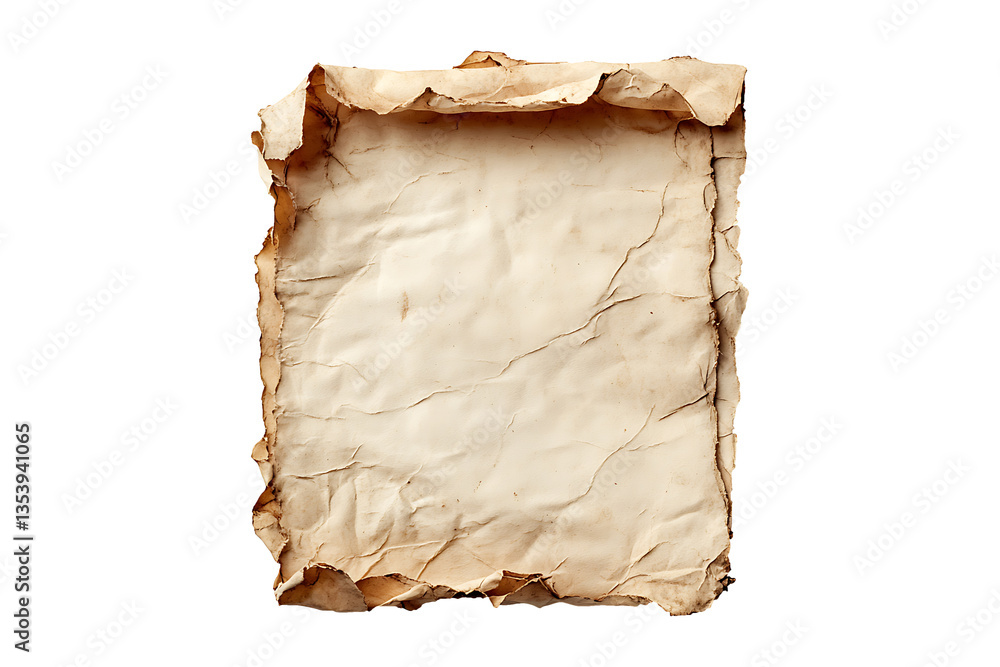 Fototapeta premium Core Sheet Isolated on White and Transparent Background PNG Image.