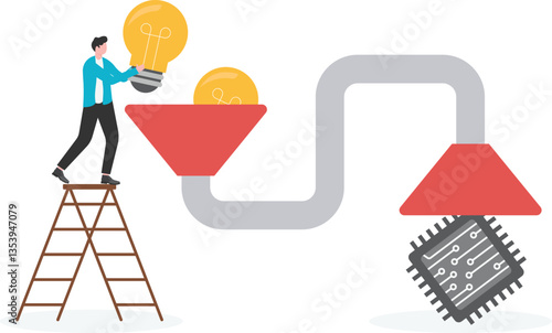 Micro Processor on Industrial Manufacture Equipment.


